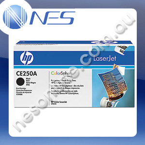 HP Genuine CE250A BLACK Toner Cartridge for HP LaserJet CM3530 MFP/CM3530fs MFP/CP3525/CP3525dn/CP3525n/CP3525x (5K Yield)