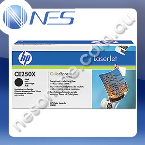 HP Genuine CE250X BLACK High Yield Toner Cartridge for HP LaserJet CM3530 MFP/CM3530fs MFP/CP3525/CP3525dn/CP3525n/CP3525x (10K Yield)