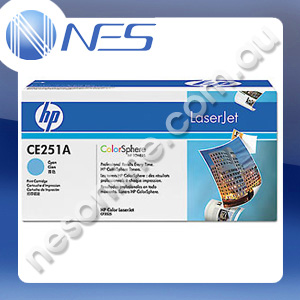 HP Genuine CE251A CYAN Toner Cartridge for HP LaserJet CM3530 MFP/CM3530fs MFP/CP3525/CP3525dn/CP3525n/CP3525x (7K Yield)