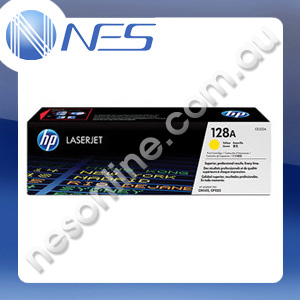 HP Genuine #128A CE322A YELLOW TONER for HP LaserJet CM1415fn/CM1415fnw/CP1525 (1.3K Yield)