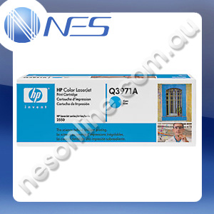 HP Genuine Q3971A L/Y CYAN Toner Cartridge for HP LaserJet 2550L/2550LN/2550N/2820/2830/2840 (2K Page Yield)