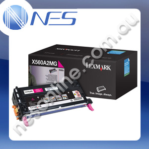 Lexmark Genuine X560A2MG MAGENTA Toner Cartridge for Lexmark X560N [X560A2MG]
