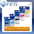 Epson Genuine 132 C/M/Y/K Economy DURABrite Ink Cartridges for N11/NX125/NX130 (Set of 4x)  * FREE SHIPPING! * [C13T132692-SET]