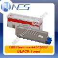 OKI Genuine 44315312 BLACK Toner Cartridge for C610/C610n/C610dn (8K Yield)