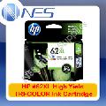 HP Genuine #62XL Tri-Color High Yield Ink Cartridge for ENVY 5640/7640/Officejet 5740 (P/N:C2P07AA)