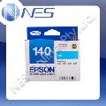 Epson Genuine 140 Extra High Capacity DURABrite Ultra CYAN Ink Cartridge for Stylus NX635, WorkForce 545/60/625/630/633/645/840/845/7010/7510/7520 (765 Pages Yield) [C13T140292]