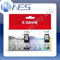CANON Genuine PG510+CL511 TWIN PACK Ink Cartridges for PIXMA MP230,MP240,MP250,MP260,MP270,MP280,MP480,MP490,MP495,MX320,MX330,MX340,MX350,MX360,MX410,MX420,IP2700 Printer (220 Pages Yield)