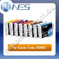 Epson Genuine 159 Complete Set of 8x Ink Cartridges for Epson Stylus Photo R2000 A3 Printer [T159190 - T159990]