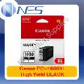 Canon Genuine PGI1600XL-BK BLACK High Yield Ink Cartridge for MAXIFY MB2060/MB2160/MB2360/MB2760 (1200 Pages Yield)