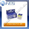 Epson Genuine C13T001091 Colour Ink Cartridge Set of 5x for Epson Stylus Photo 1200 [C13T001091]